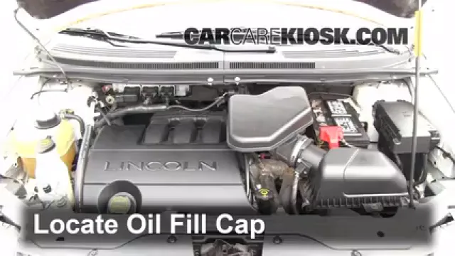 2007 Lincoln MKX 3.5L V6 Oil Add Oil